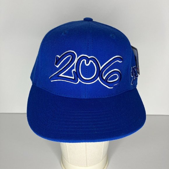 See pics Other - 206 Seattle Blue Embroidered Fitted Size Medium New Hat
